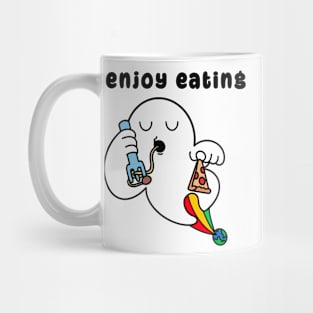 Enjoy eating Enjoy biting Mug